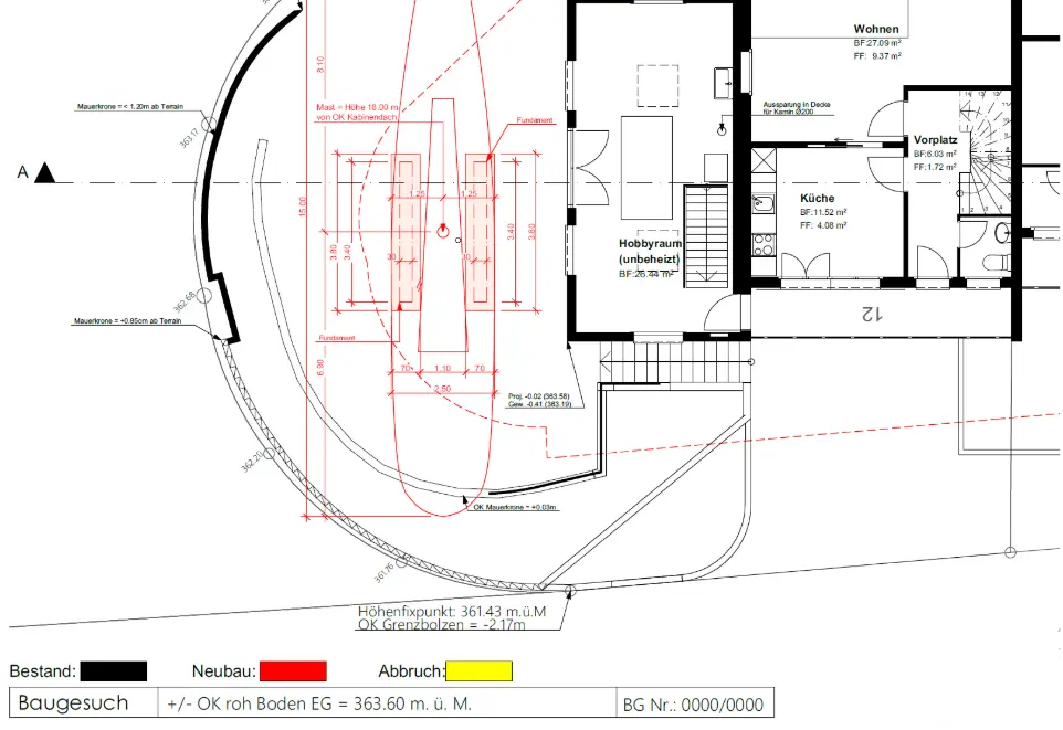 Architekturplan