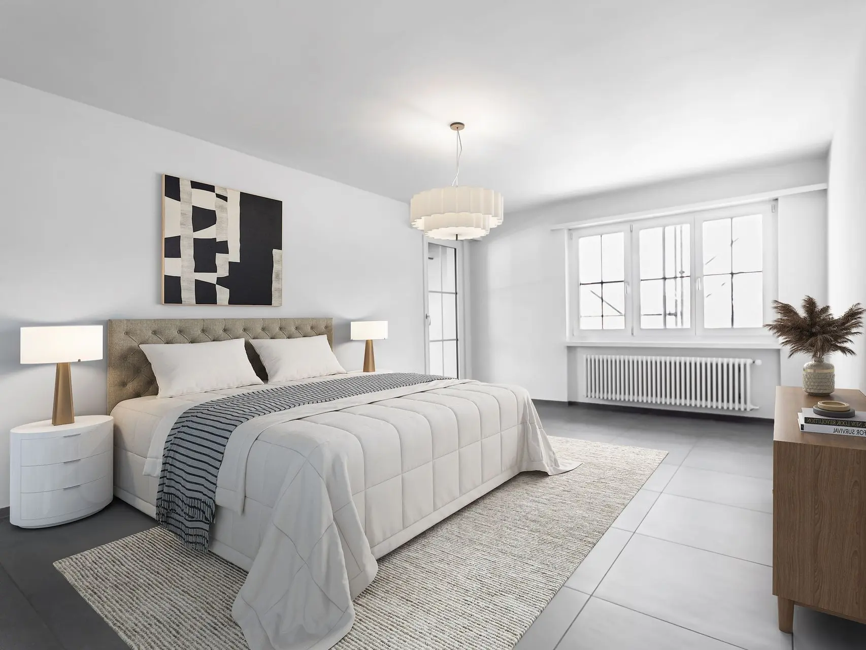 Virtual Staging Schlafzimmer
