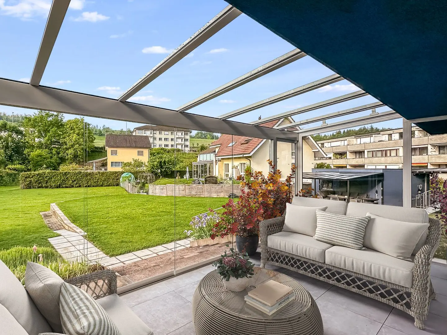Virtual Staging Wintergarten