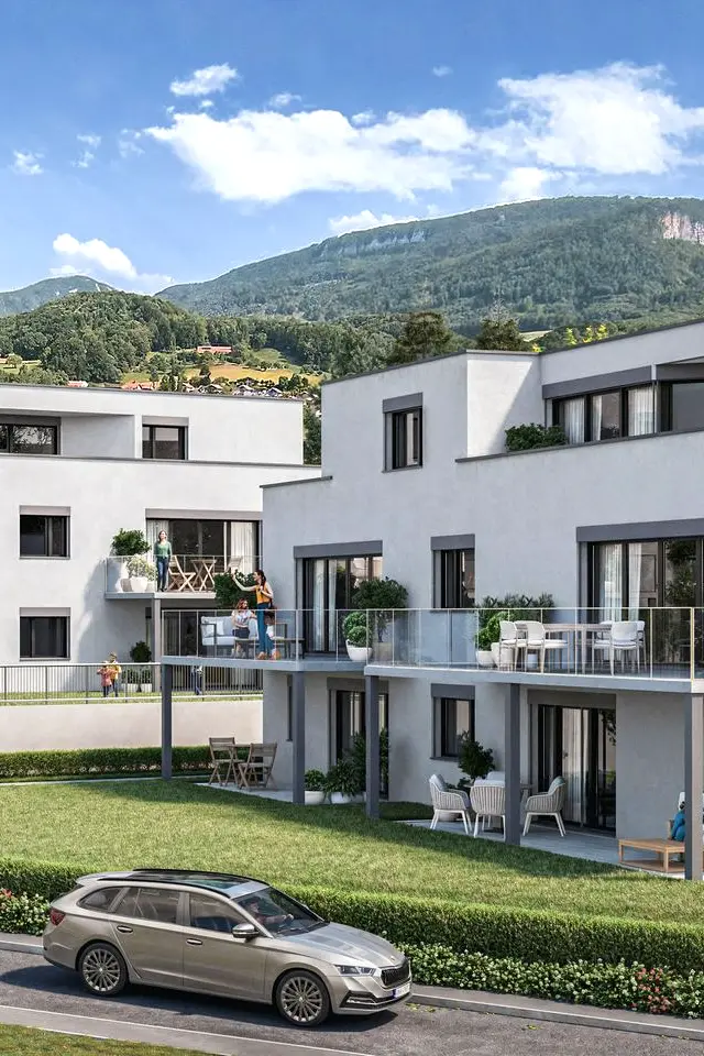 Aussenvisualisierung Mehrfamilienhaus