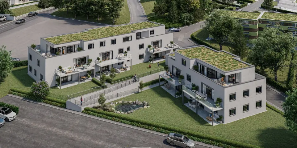 Visualisierung Neubauprojekt