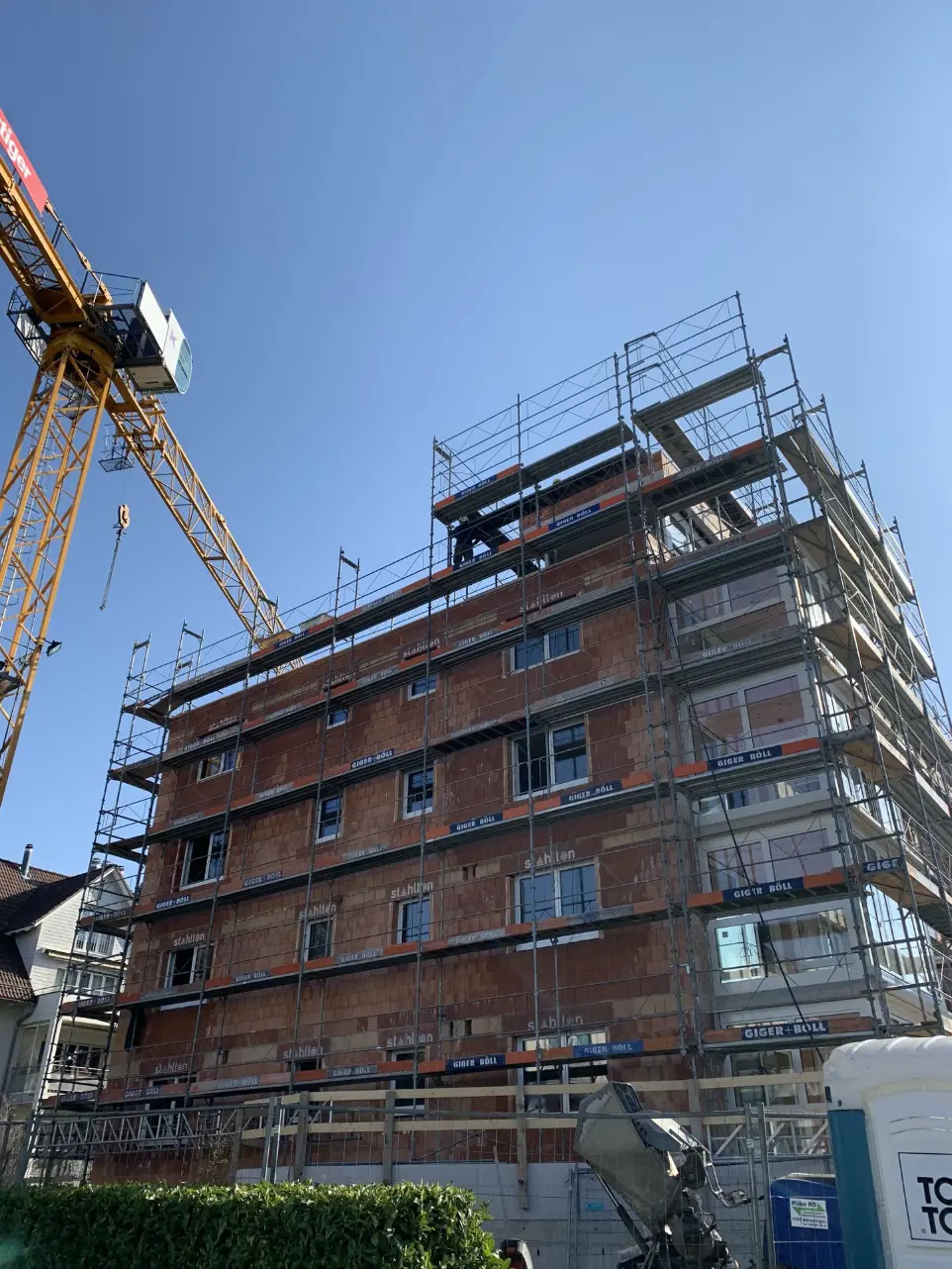 Neubauprojekt Mehrfamilienhaus