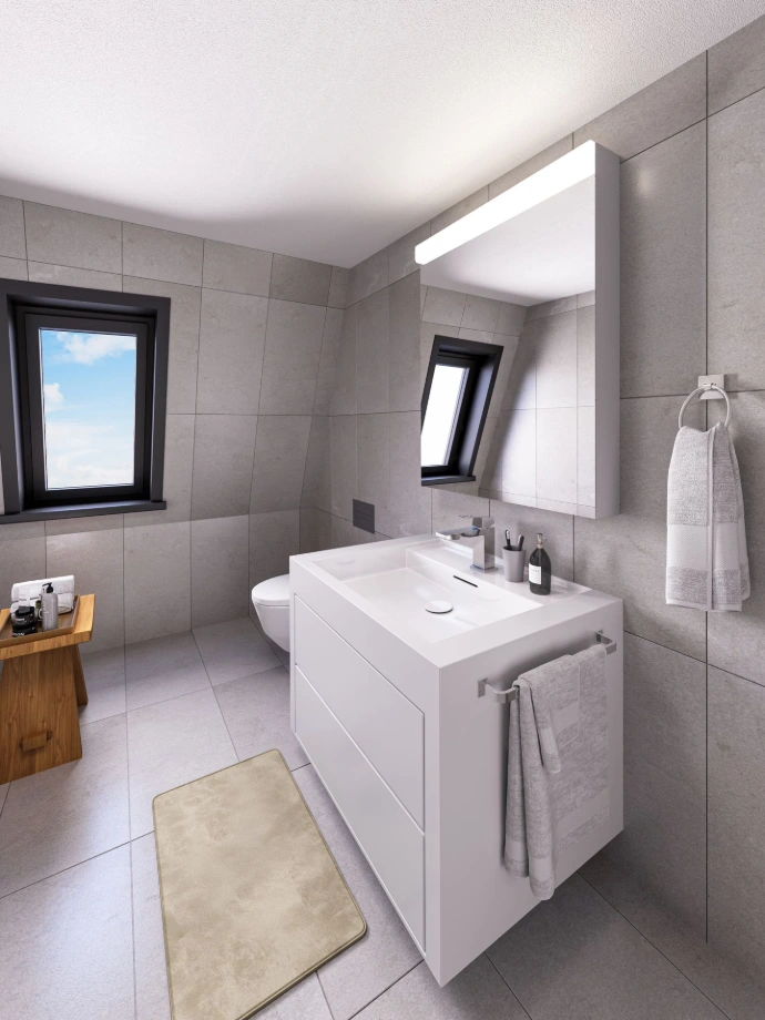 3D Visualisierung Badezimmer
