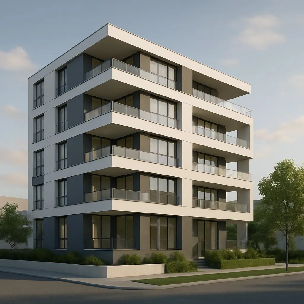 3D Visualisierung Mehrfamilienhaus