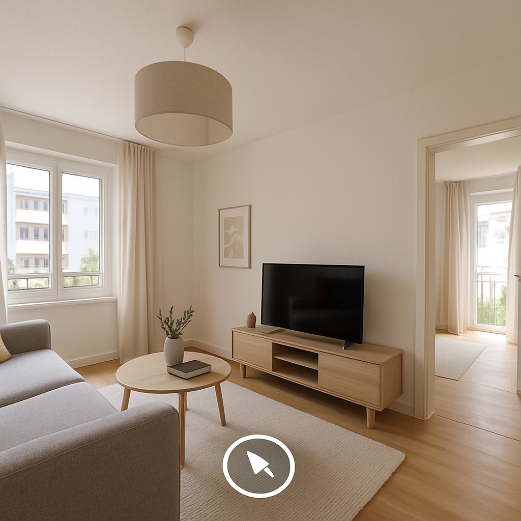 360 Grad 3D-Innenrundgang Wohnung