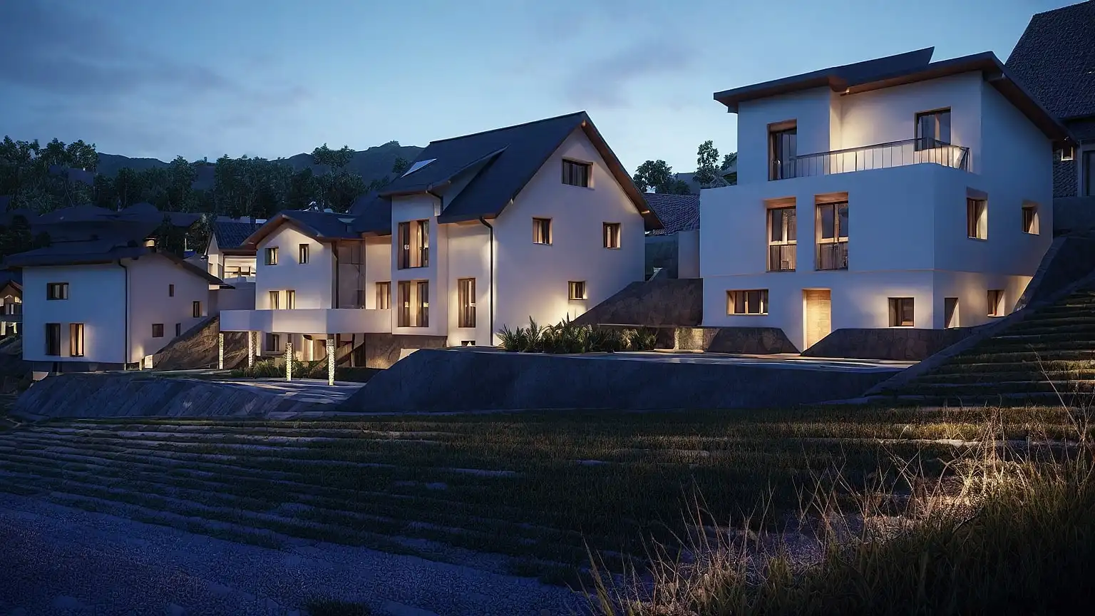 Aussenvisualisierung Haus